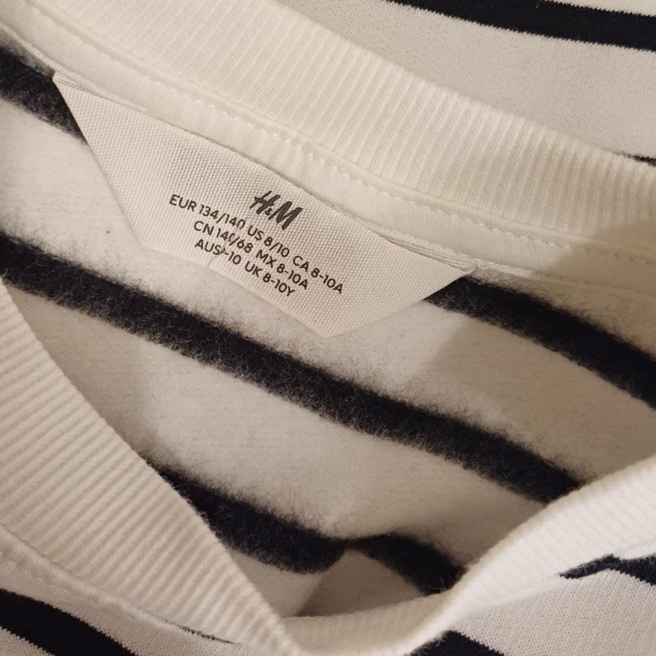 دورس توکرک دخترونه راه راه برند H&M — تصویر ۱۱