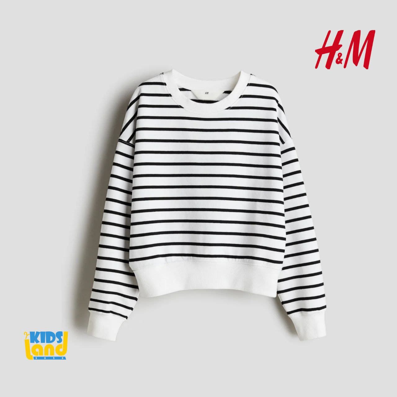 دورس توکرک دخترونه راه راه برند H&M — تصویر ۹