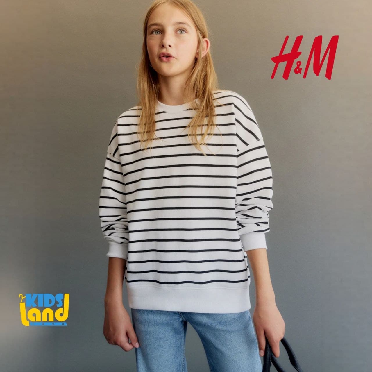 دورس توکرک دخترونه راه راه برند H&M