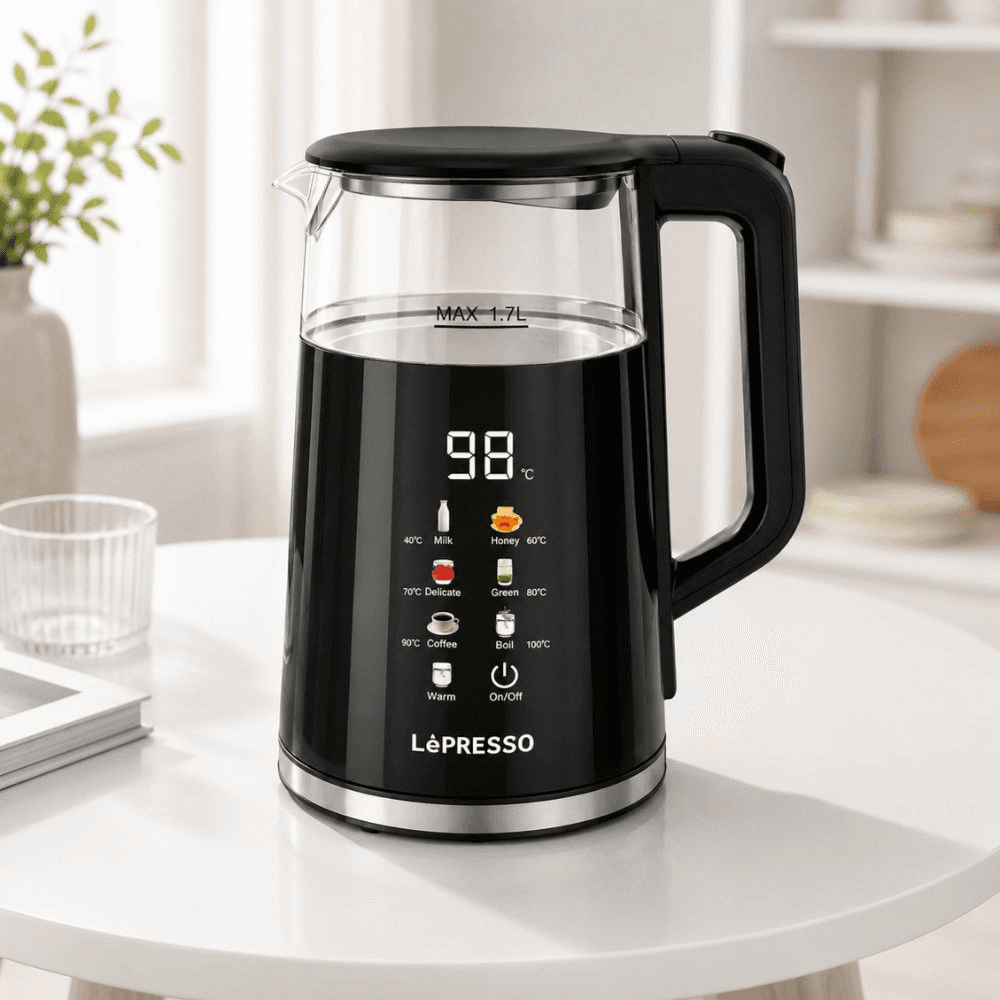 کتری برقی هوشمند برند LèPRESSO مدل LPCFFM0037 — تصویر ۳