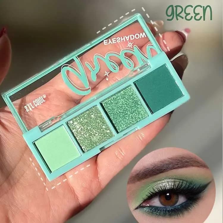 عمده پالت سایه ۴ رنگ مینیاتوری برند Strif Color — تصویر ۳
