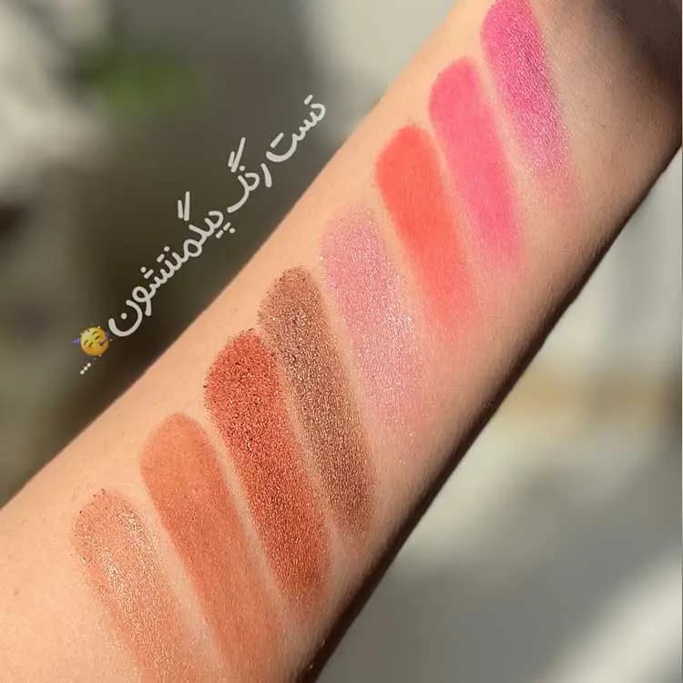 عمده پالت سایه ۴ رنگ مینیاتوری برند Strif Color — تصویر ۷