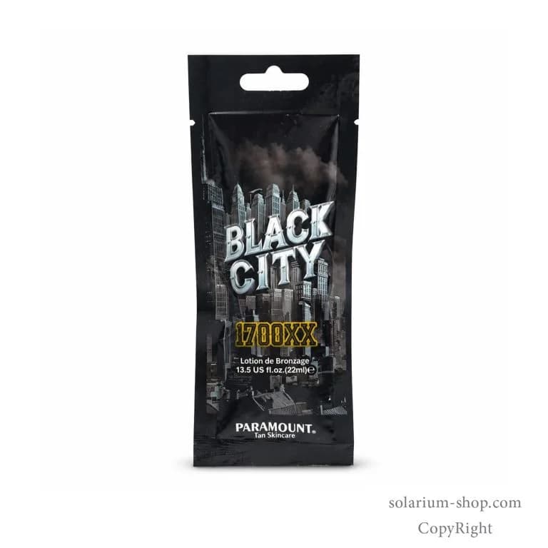 لوسیون سولاریوم پارامونت مدل Black City حجم 20 میل پک 10 عددی