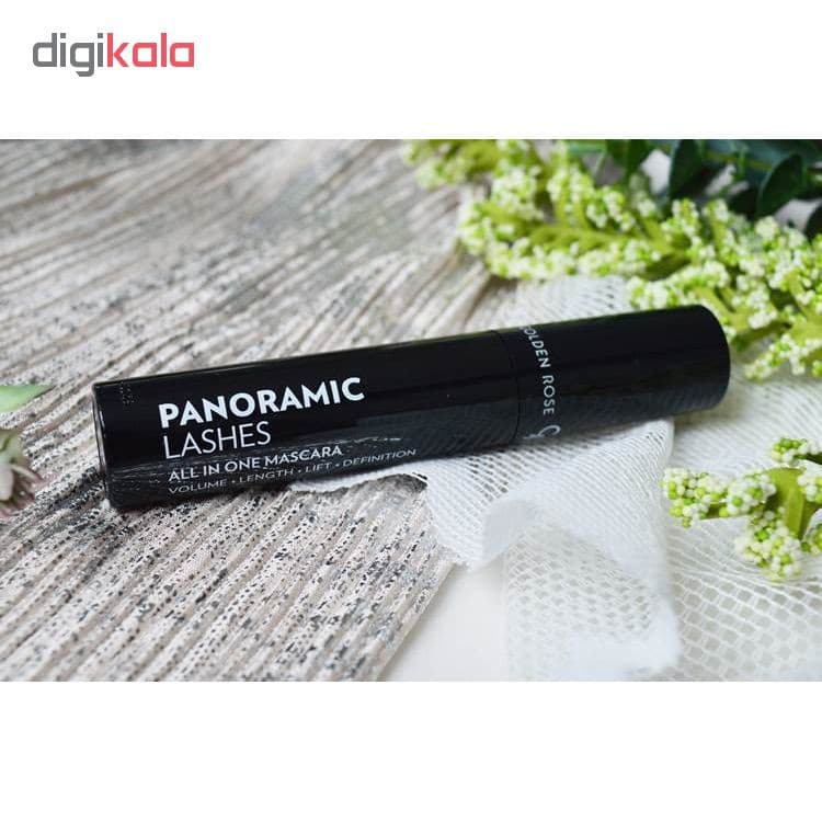 ریمل گلدن رز مدل Panaromic Lashes — تصویر ۶