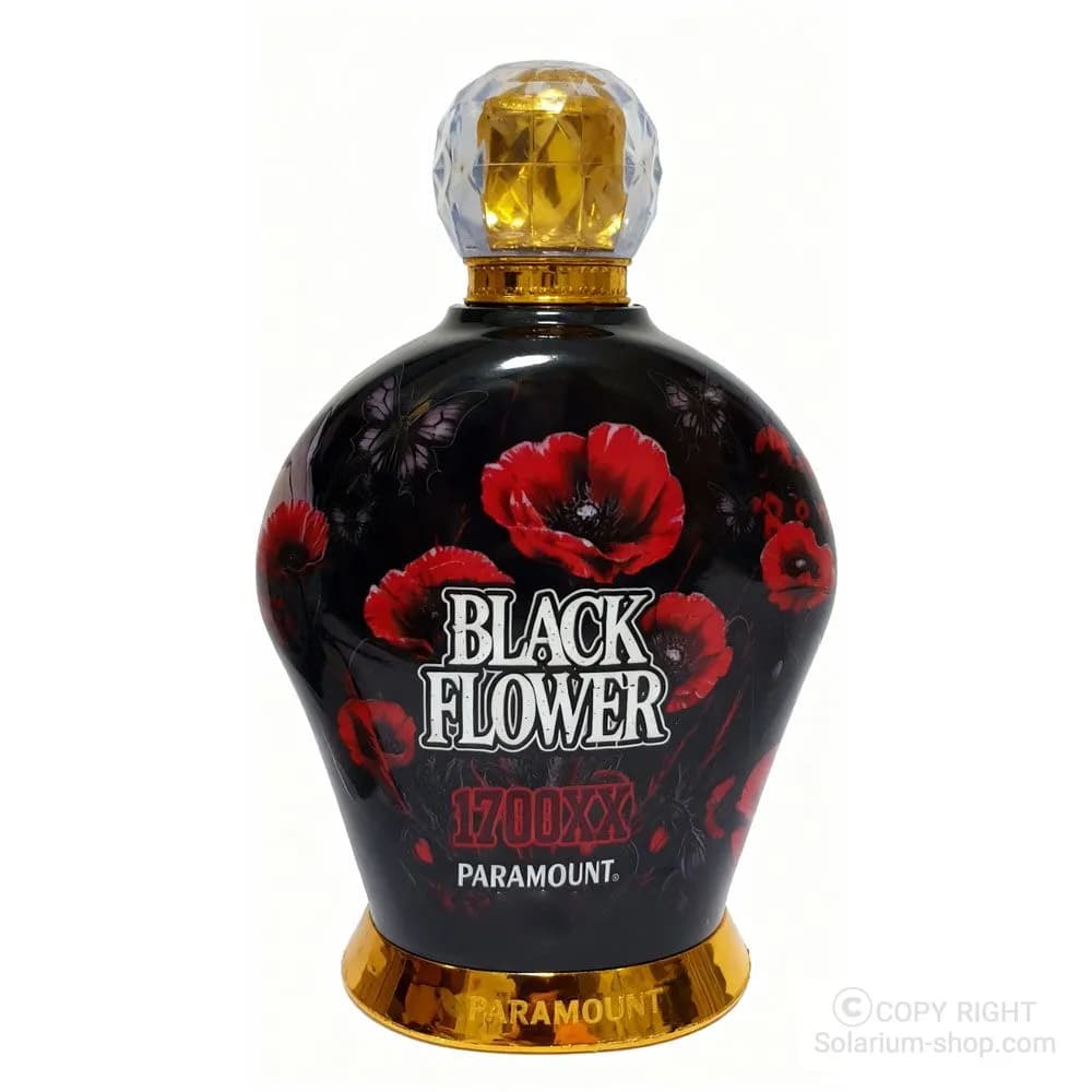 لوسیون سولار پارامونت مدل Black Flower حجم 400 میل