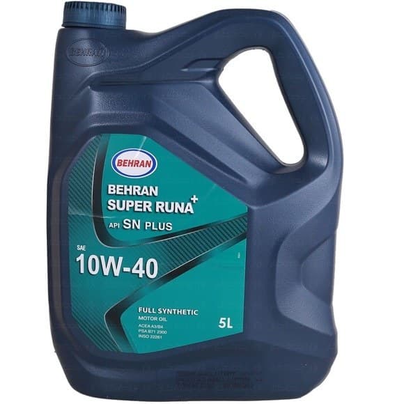 روغن موتور سوپر رانا پلاس بهران 10W40 SN Plus چهار لیتری