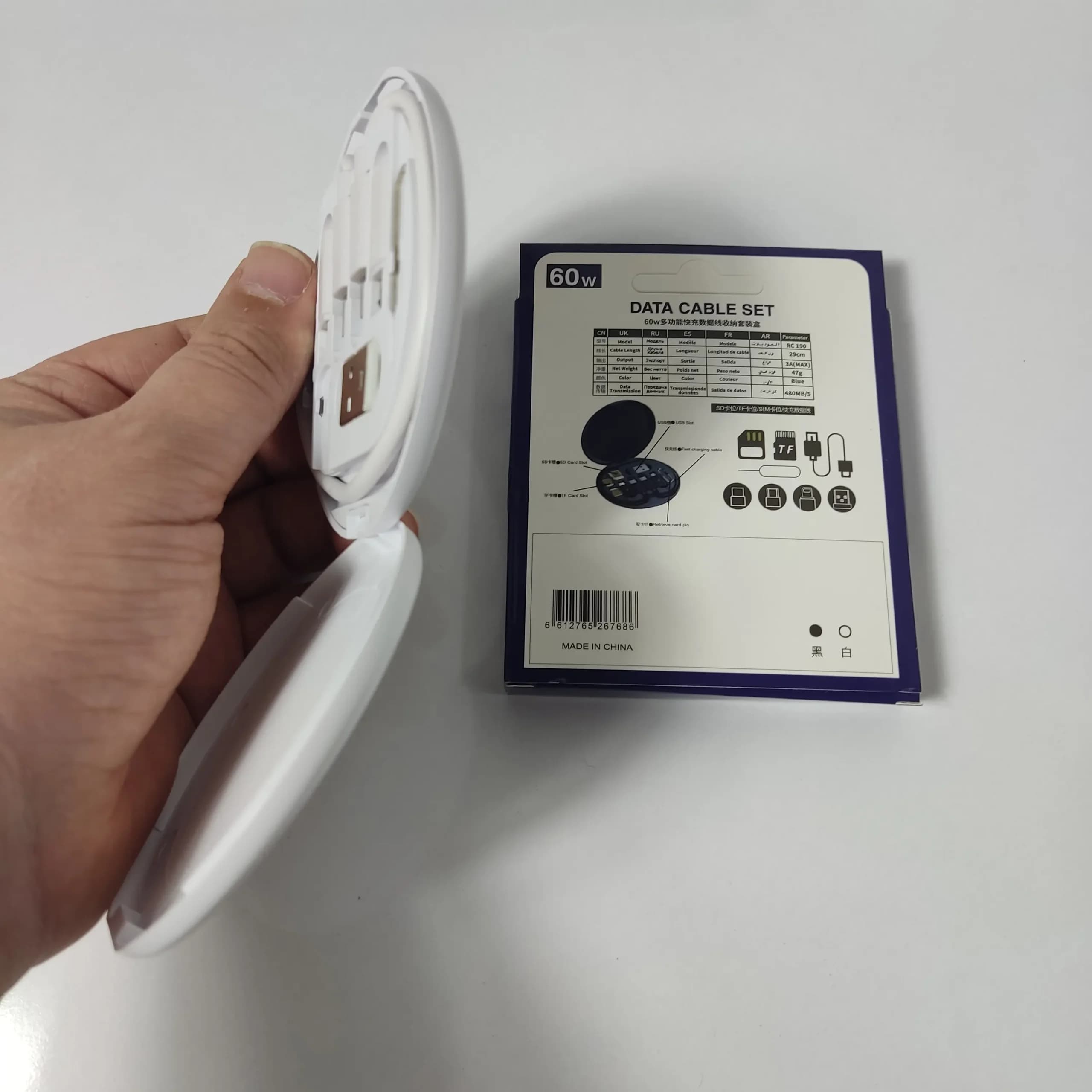 کیت کابل و مبدل چند منظوره مدل 60w Original — تصویر ۴