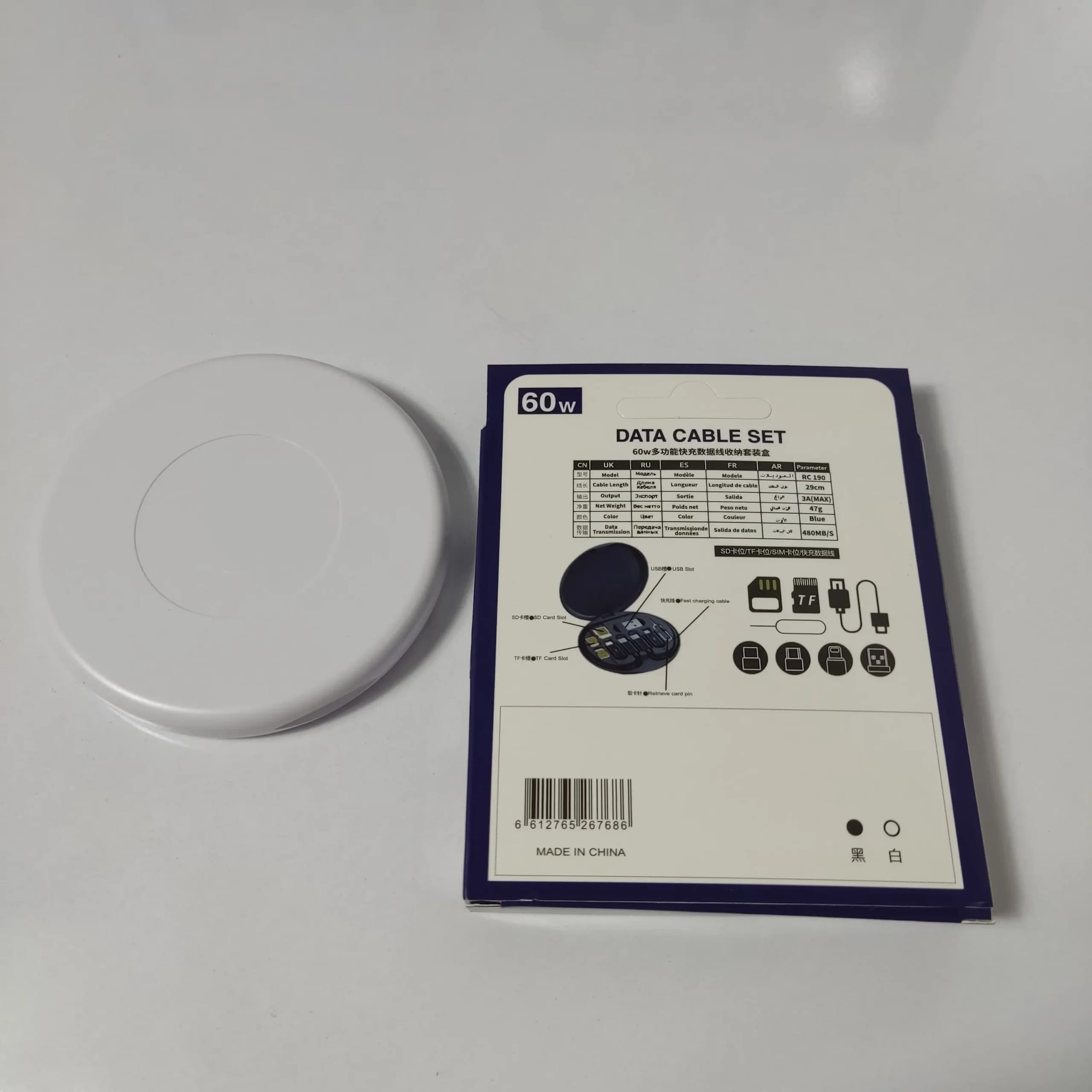 کیت کابل و مبدل چند منظوره مدل 60w Original — تصویر ۷