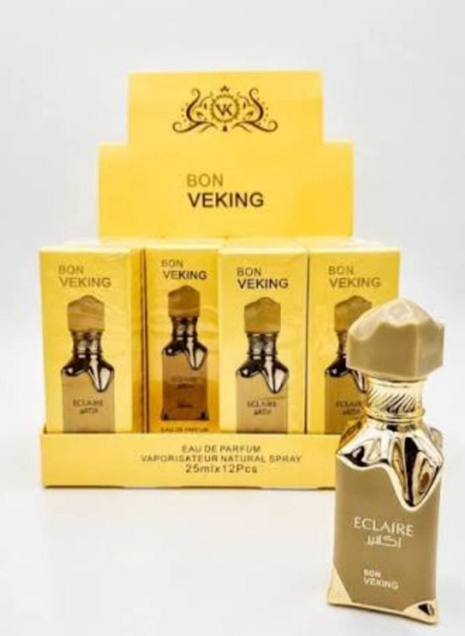 عطر ادکلن مینیاتوری 25 میل ویکینگ VRKING مدل اکلایر ECLAIRE — تصویر ۴