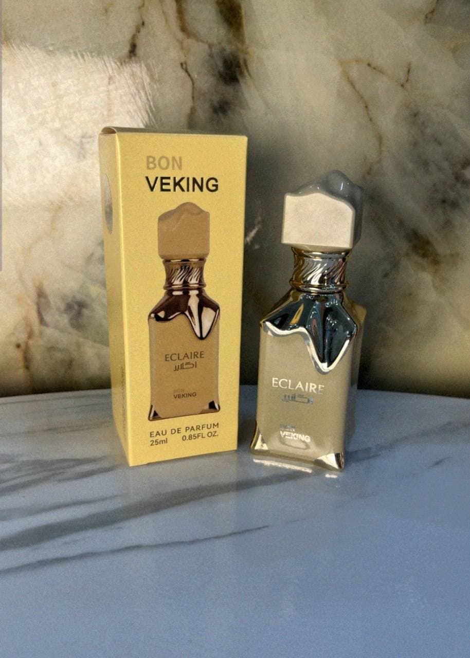 عطر ادکلن مینیاتوری 25 میل ویکینگ VRKING مدل اکلایر ECLAIRE — تصویر ۳