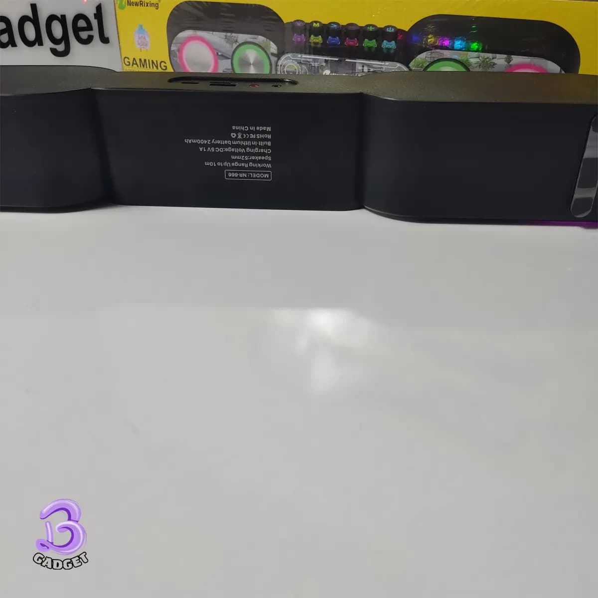اسپیکر گیمینگ NewRixing مدل NR-666 — تصویر ۳