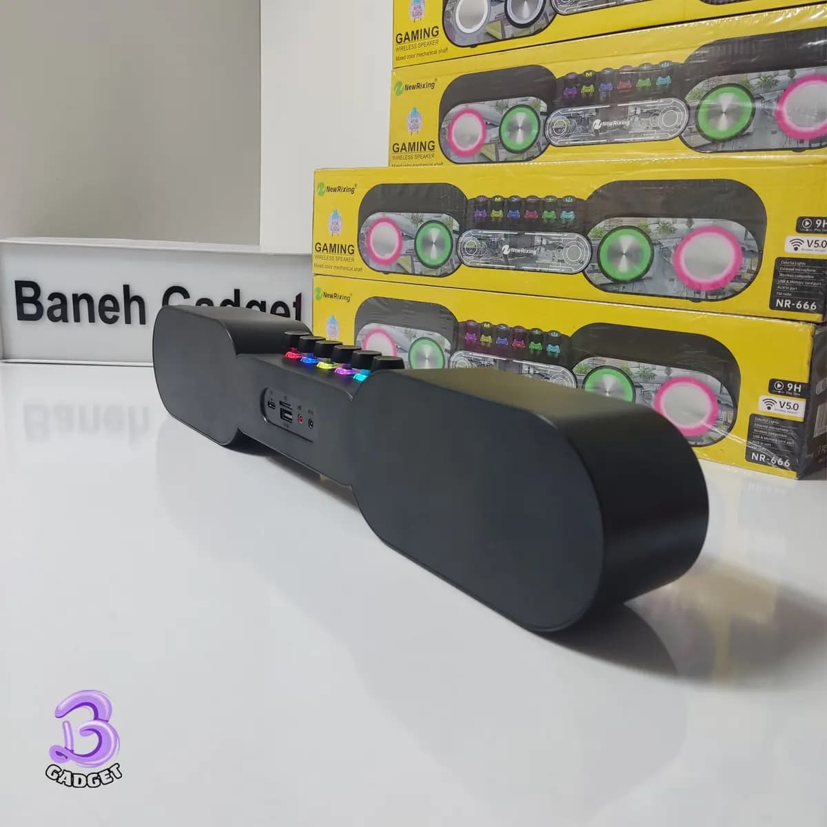 اسپیکر گیمینگ NewRixing مدل NR-666 — تصویر ۸