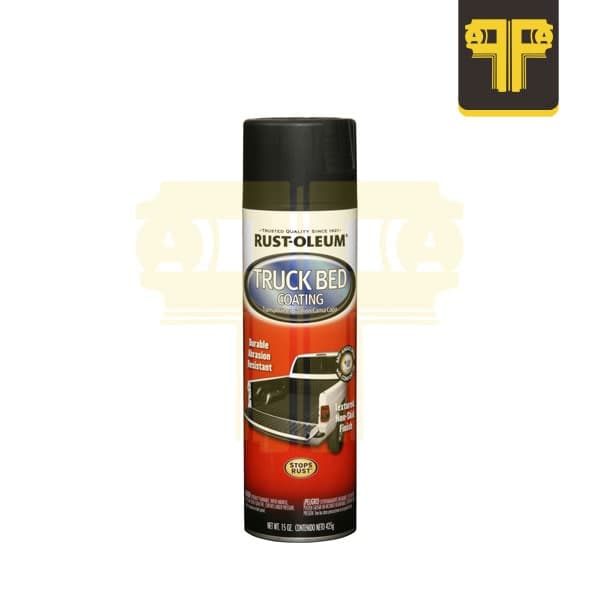 اسپری رنگ مشکی پوششی کف و کابین وانت ضد اصطکاک Rust-Oleum — تصویر ۲