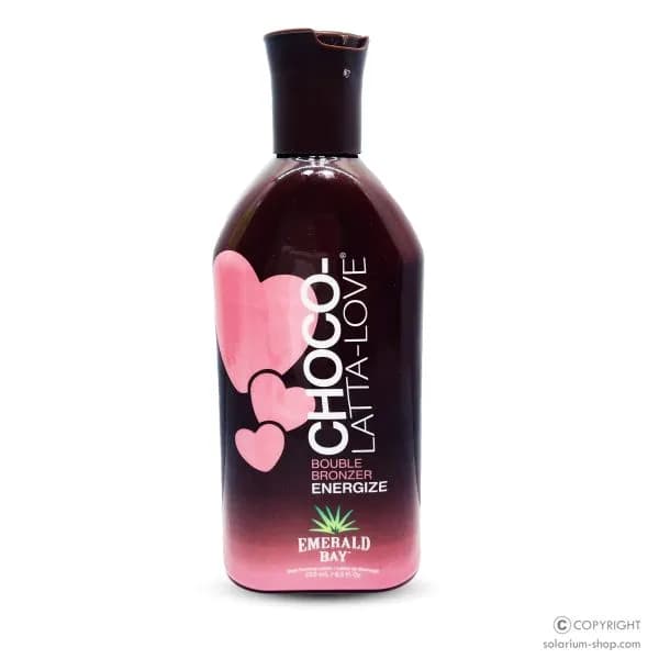 لوسیون سولاریوم امرالدبای مدل CHOCO LATTA LOVE حجم 250 میل
