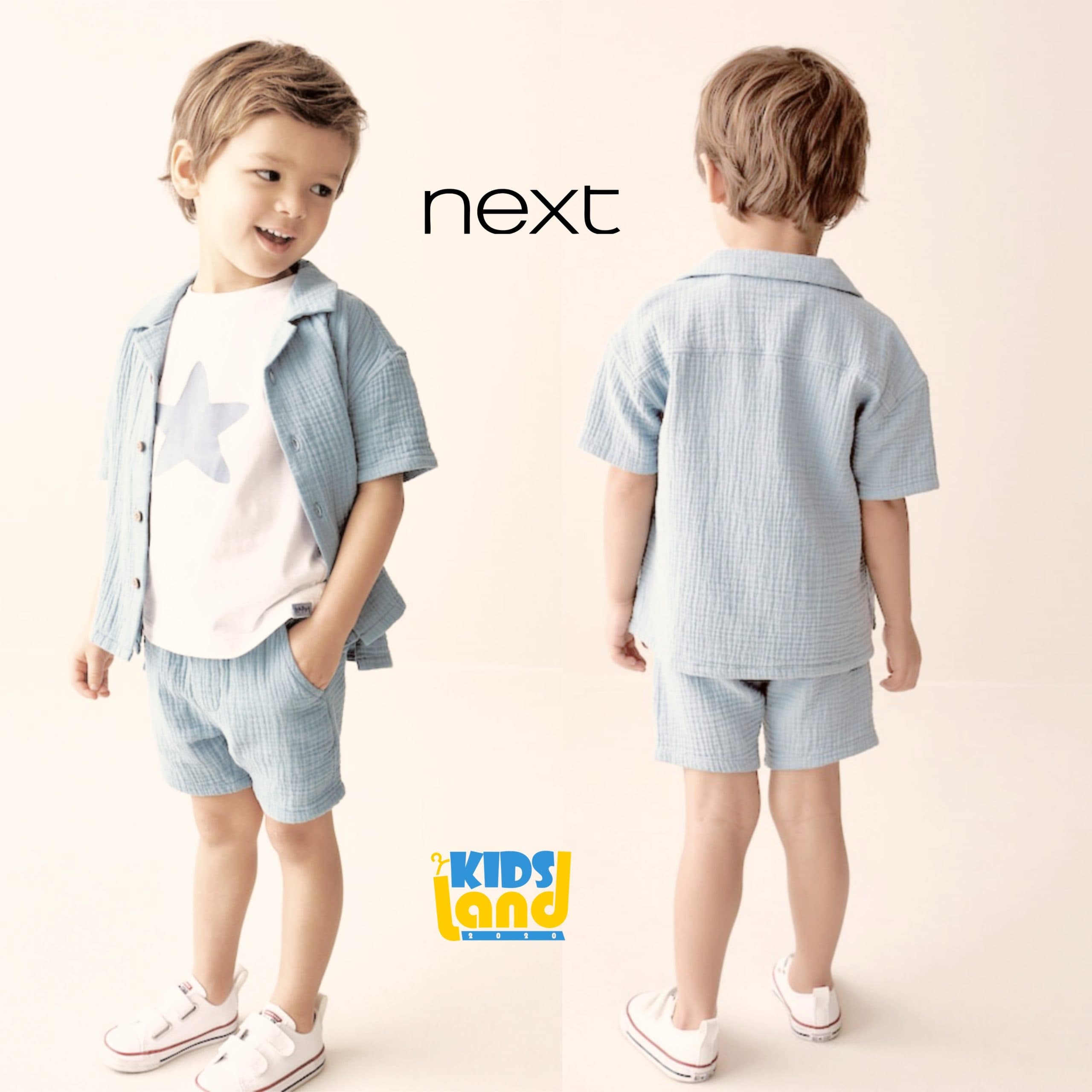 ست پیراهن و شلوارک پسرانه next