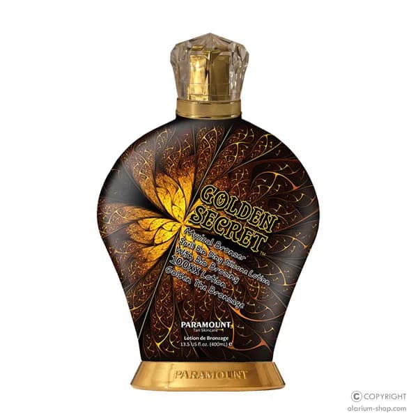 لوسیون سولاریوم پارامونت مدل Golden secret حجم 400 میل — تصویر ۲