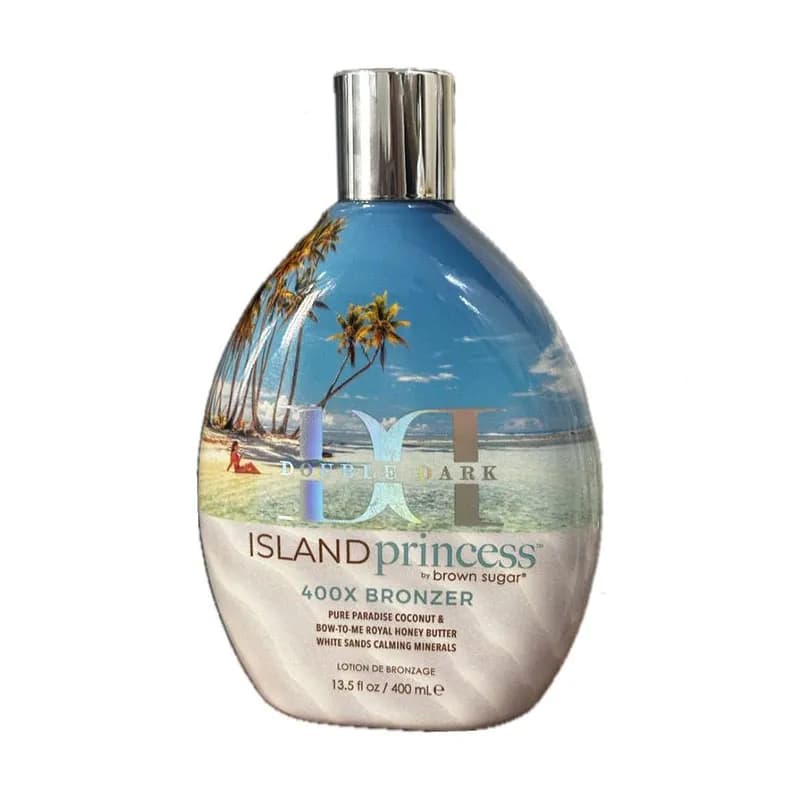 لوسیون سولاریوم برانشوگر مدل Double Dark Island Princess حجم 400 میل — تصویر ۲