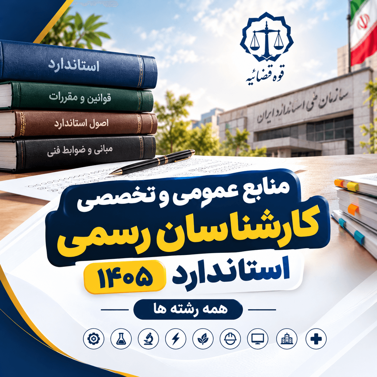 دانلود منابع کامل آزمون کارشناسان رسمی استاندارد (اشخاص حقیقی) 1405