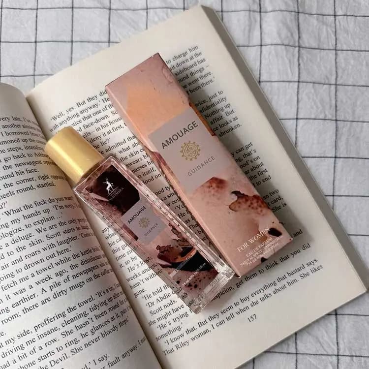 🌸 ادکلن 35 میل الحمرا رایحه آمواج گایدنس زنانه 🌸 — تصویر ۲