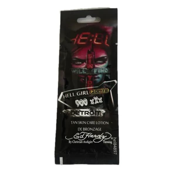 لوسیون سولاریوم ادهاردی مدل Hell Girl 900 XXX حجم 20 میل پک 10 عددی — تصویر ۲