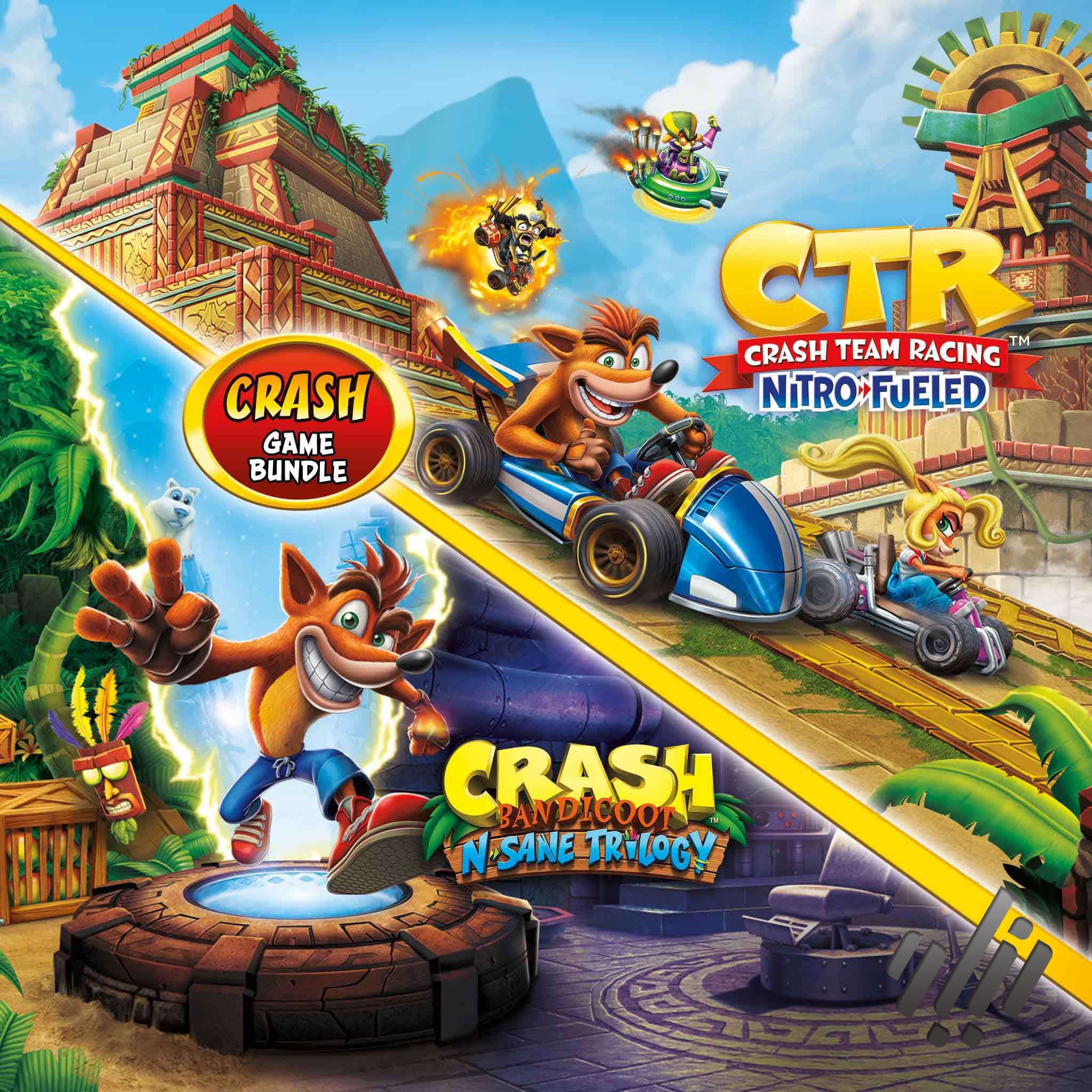 اکانت قانونی کراش باندل CRASH BUNDLE TEAM RACING, N.SANE TRILOGY برای PS4 و PS5 ظرفیت اختصاصی