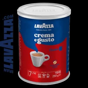 قهوه آسیاب شده لاوازا کرِما گاستو – قوطی فلزی 250 گرم