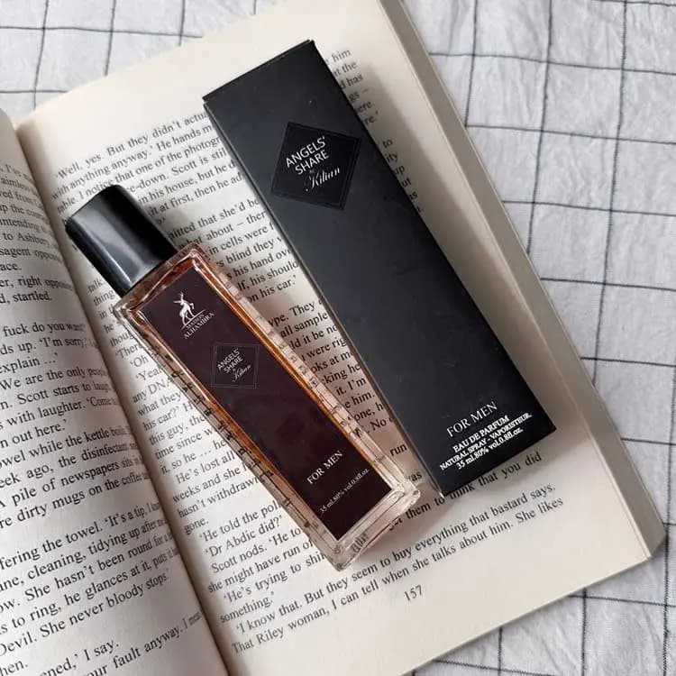 عطر جیبی 35 میل رایحه محبوب انجل شیر Angel’s Share Alain — تصویر ۲