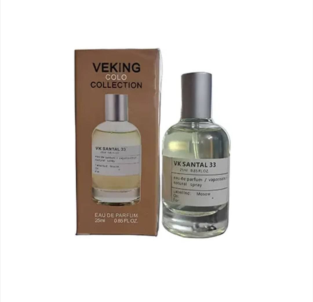 عطر ادکلن ادوپرفیوم مینیاتوری 25 میل ویکینگ سانتال 33 — تصویر ۶