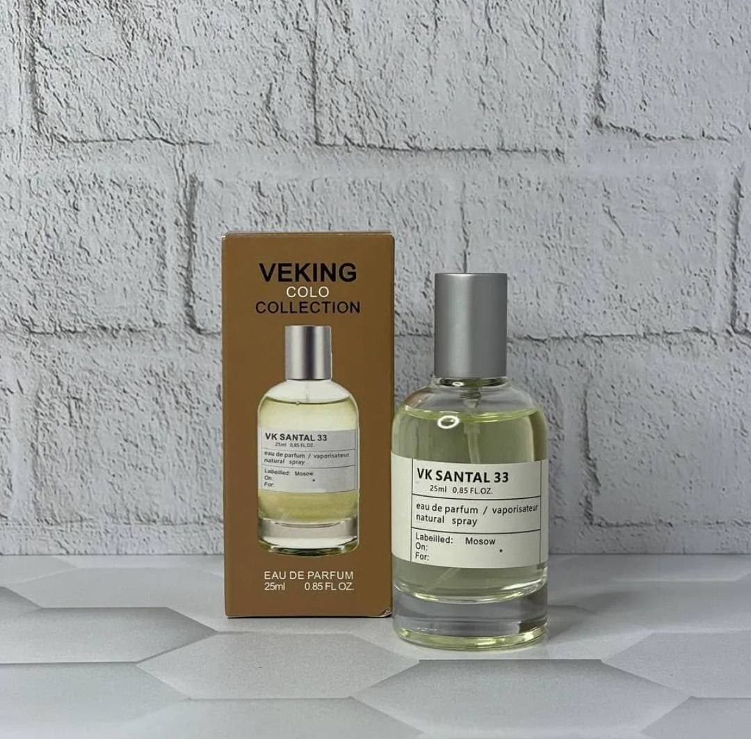 عطر ادکلن ادوپرفیوم مینیاتوری 25 میل ویکینگ سانتال 33 — تصویر ۵
