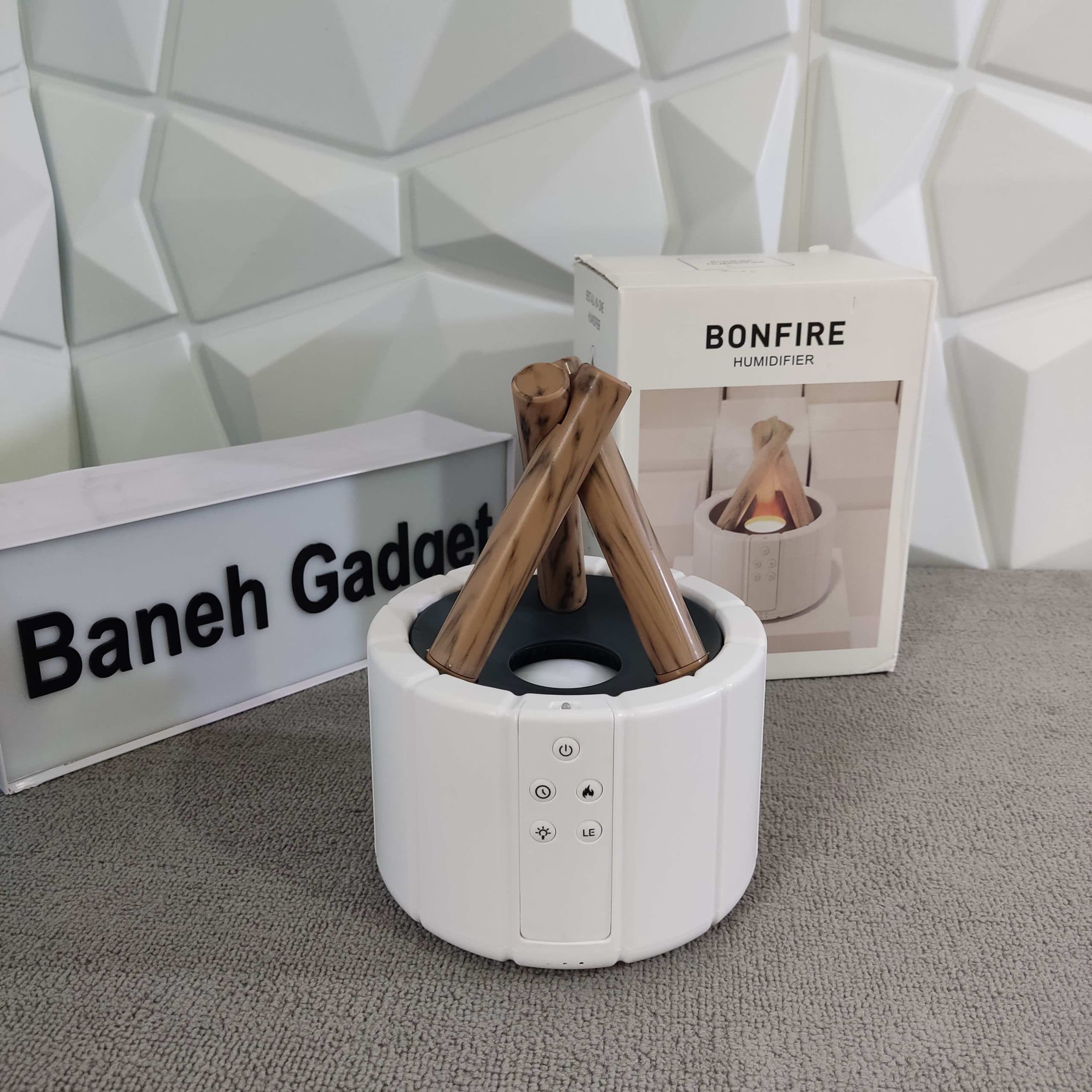 دستگاه بخور سرد و رطوبت ساز Bonfire H9 طرح هیزم اورجینال — تصویر ۲