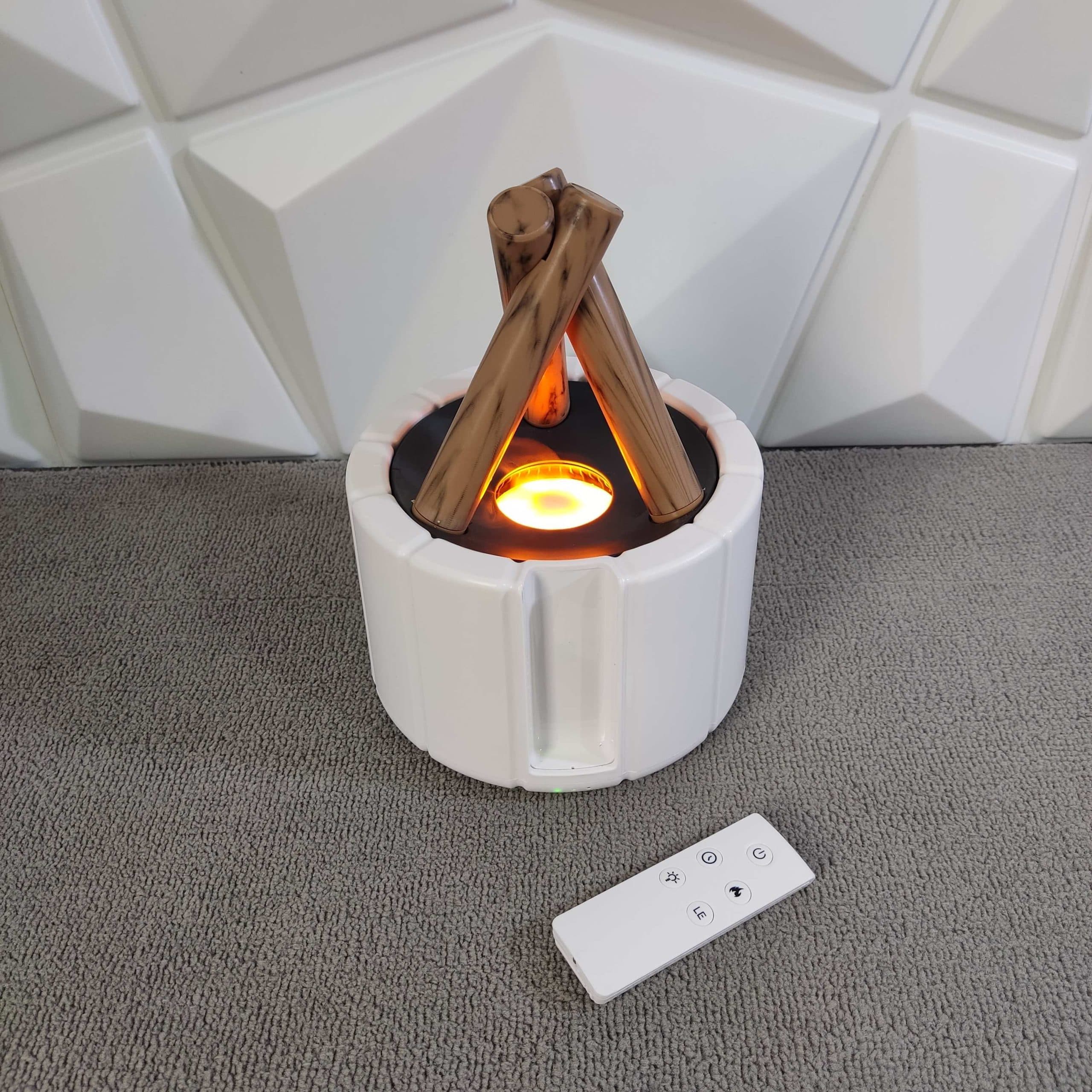 دستگاه بخور سرد و رطوبت ساز Bonfire H9 طرح هیزم اورجینال — تصویر ۵