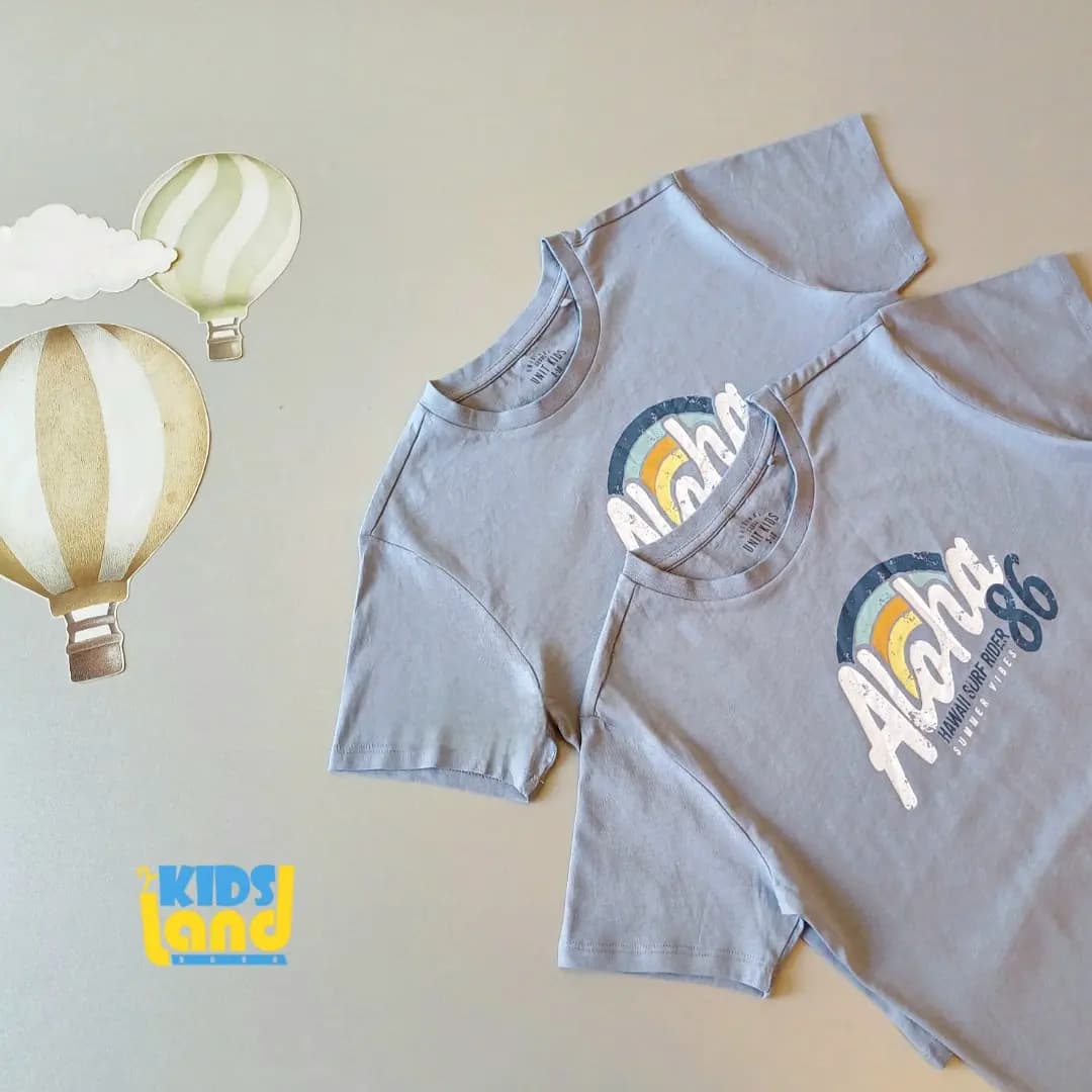 تیشرت آبی UNIT KIDS — تصویر ۸