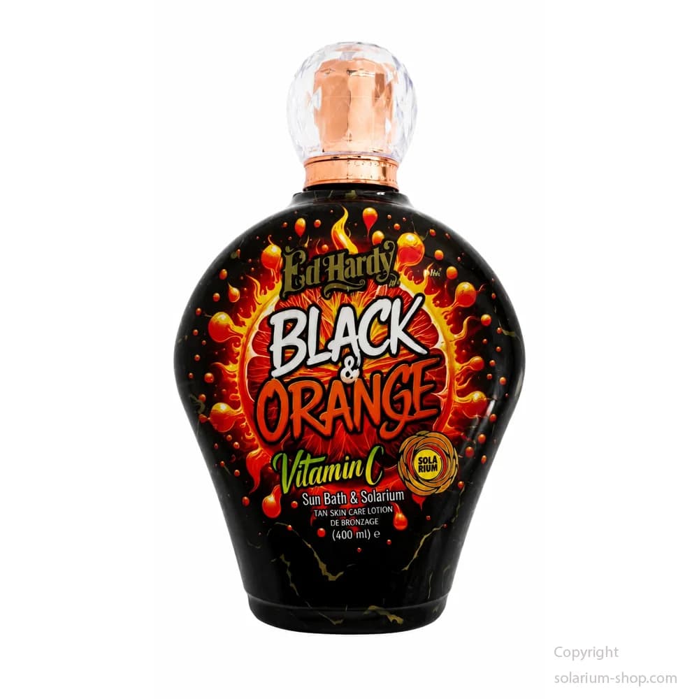 لوسیون سولاریوم ادهاردی Black Orange حجم 400 میل — تصویر ۲