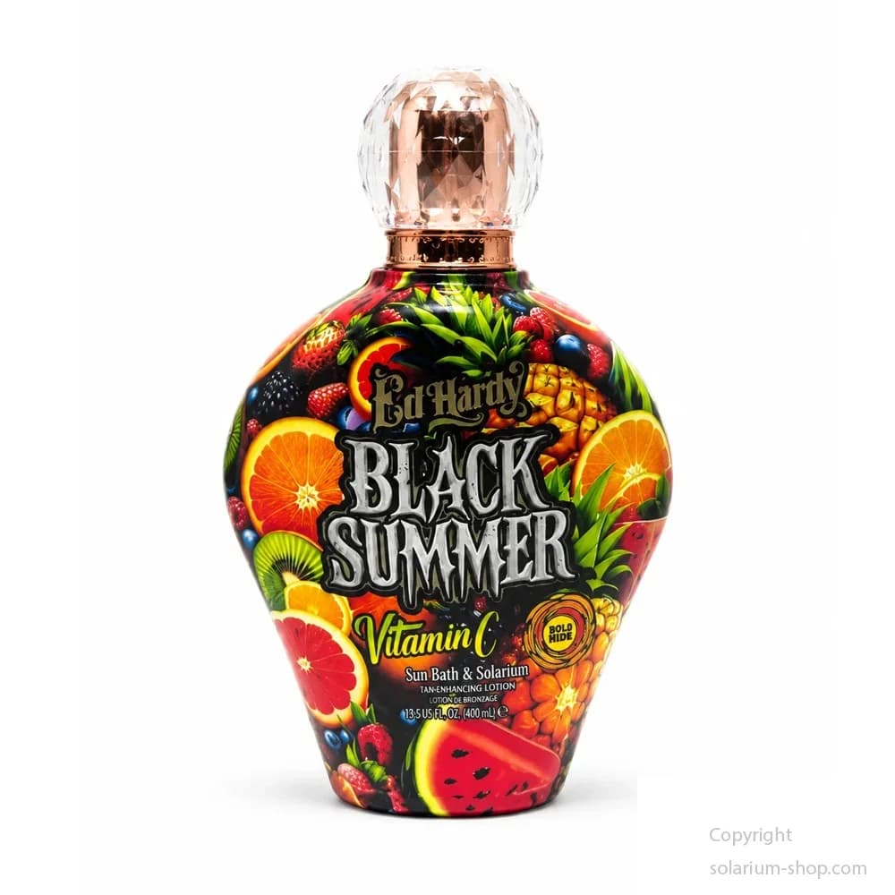لوسیون سولاریوم ادهاردی Black Summer حجم 400 میل — تصویر ۲