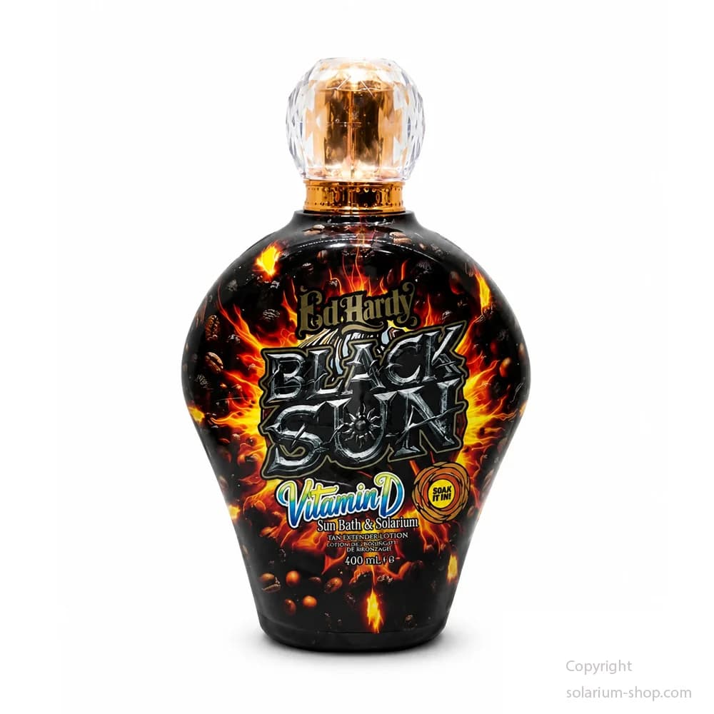 لوسیون سولاریوم ادهاردی Black Sun حجم 400 میل — تصویر ۲