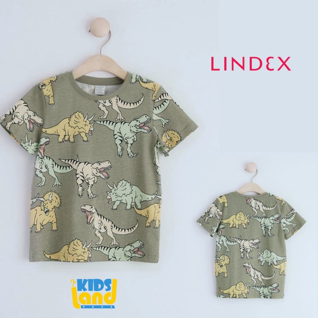 تیشرت سدری دایناسوری LINDEX — تصویر ۸