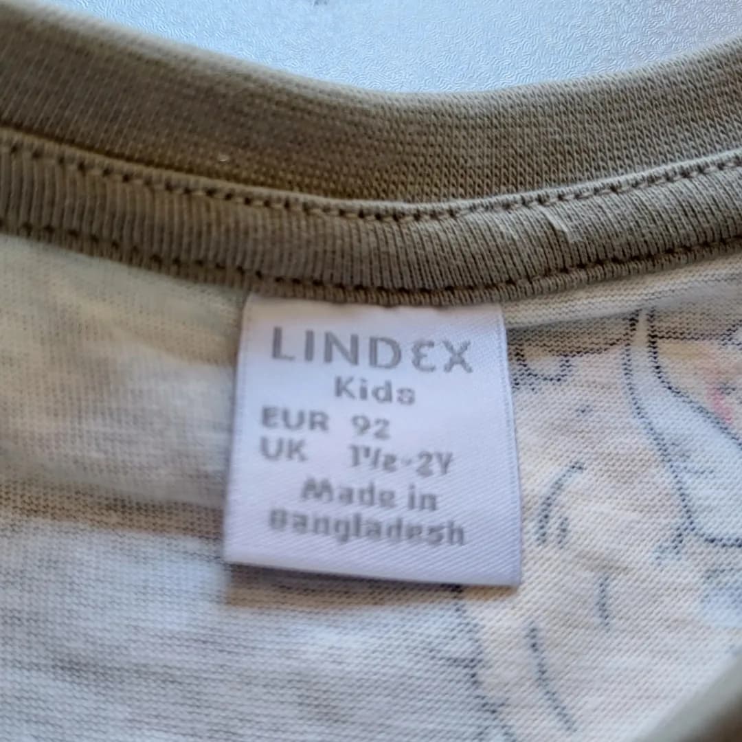 تیشرت سدری دایناسوری LINDEX — تصویر ۴