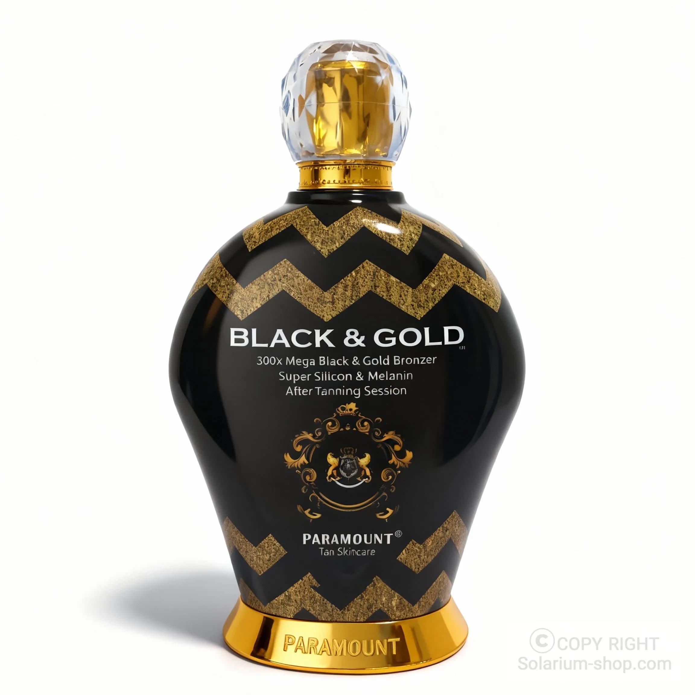 لوسیون سولاریوم پارامونت Black & Gold حجم 400 میل