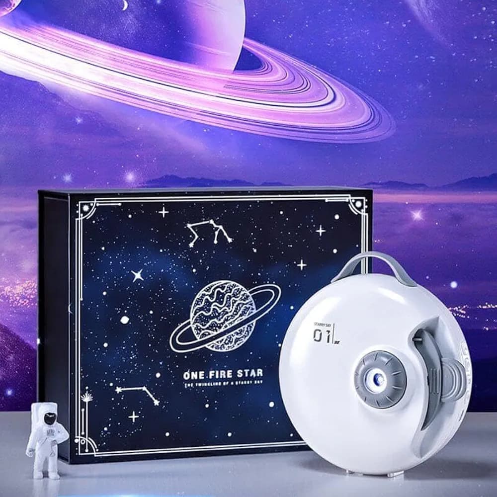 ویدئو پروژکتور one fire star projector WH -E18 اسپیکردار — تصویر ۱۲