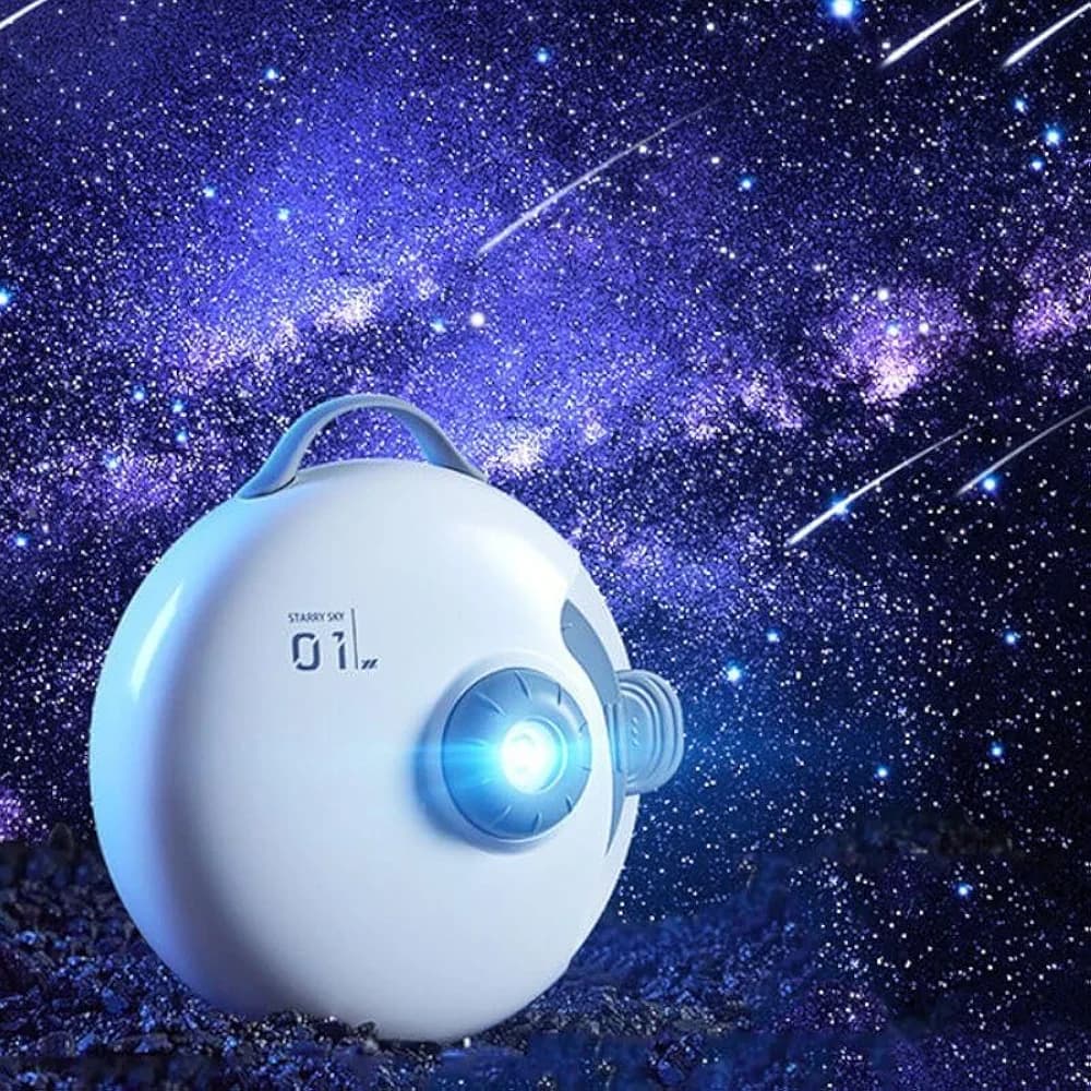 ویدئو پروژکتور one fire star projector WH -E18 اسپیکردار — تصویر ۹