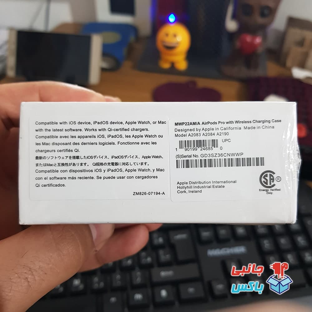 هدفون بی سیم اپل ایرپاد پرو فول کپی Airpods pro — تصویر ۸