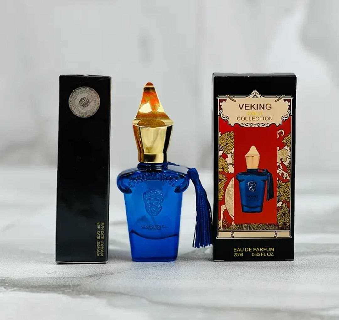 عطر ادکلن مینیاتوری 25 میل کازاموراتی زرجف مفیستو ویکینگ کولو کالکشن VEKING — تصویر ۵
