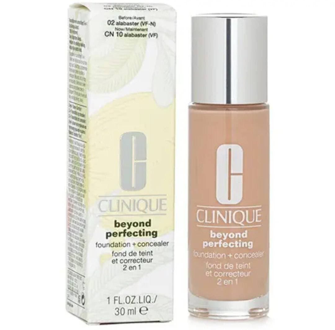 کرم پودر حرفه ای کلینیک بیوند پرفکتینگ 30 میل CLINIQUE beyond perfecting — تصویر ۹