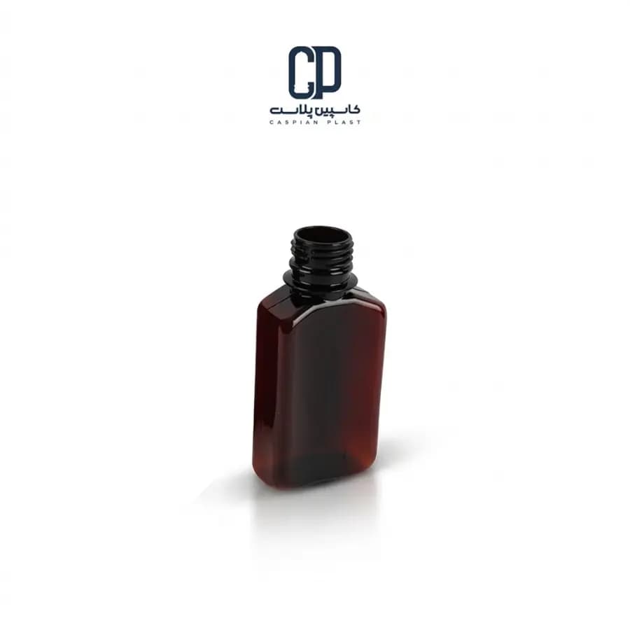بطری 120 سی سی کتابی دارویی قهوه ای 14 گرم — تصویر ۲