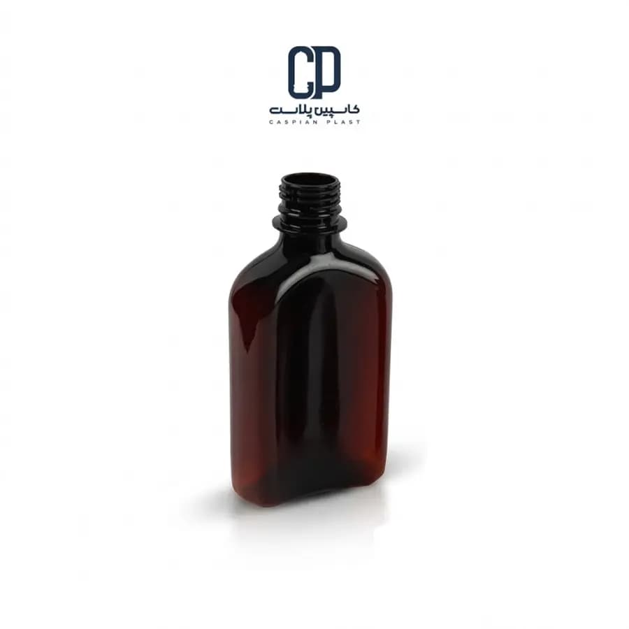 بطری 250 سی سی کتابی دارویی قهوه ای 25 گرم