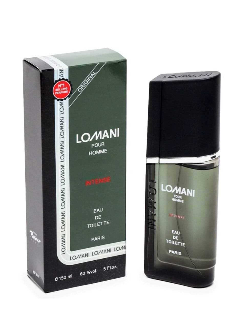 عطر ادکلن لومانی پور هوم اینتنس اورجینال 150 میل LOMANI POUR HOMME INTENSE — تصویر ۵