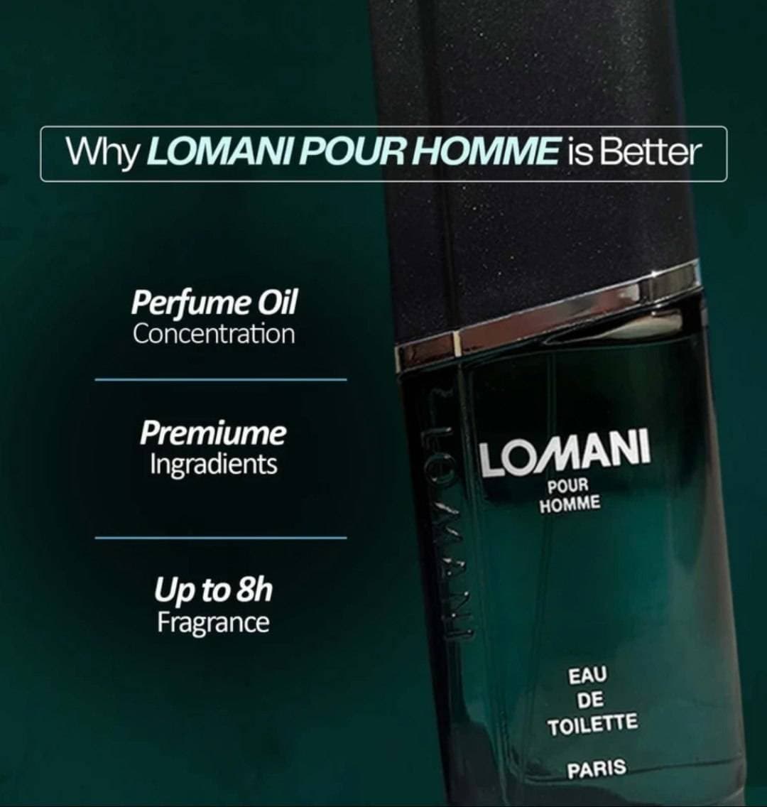 عطر ادکلن لومانی پور هوم اینتنس اورجینال 150 میل LOMANI POUR HOMME INTENSE — تصویر ۸