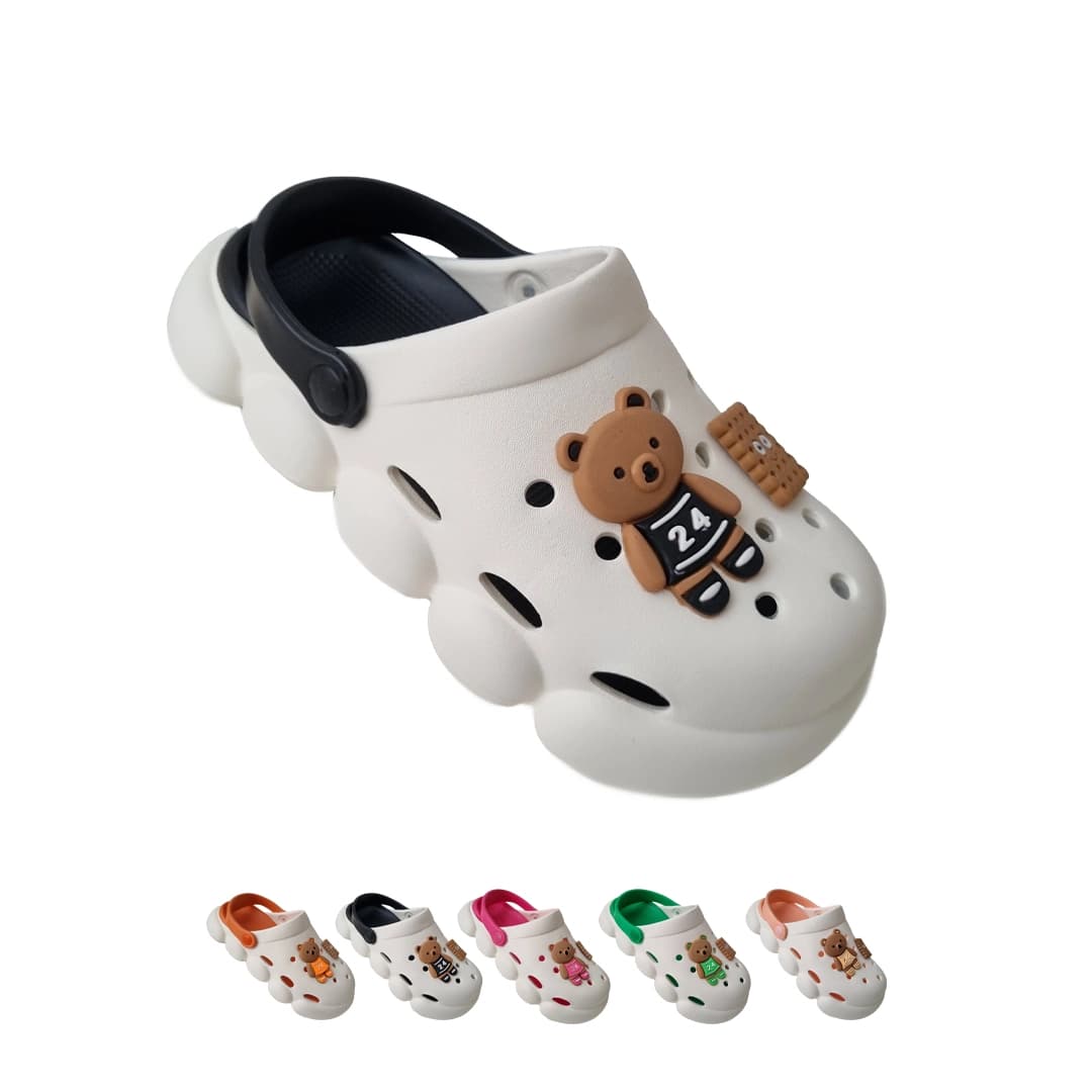 صندل کراکس رکابدار بیسکوئیتی مشکی — تصویر ۵