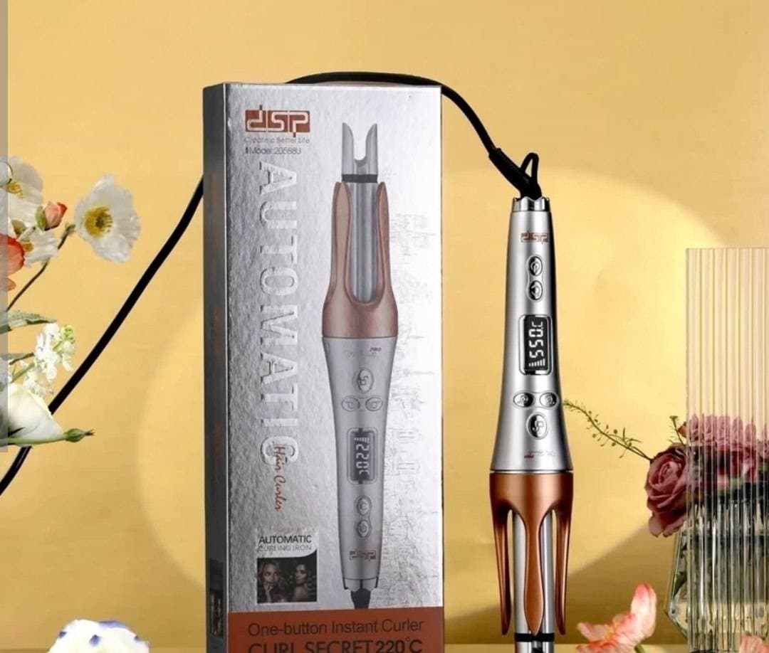 کرلی شیگلم دی اس پی DSP Curler Sheglam سایز25 مدل 20588U اورجینال — تصویر ۳