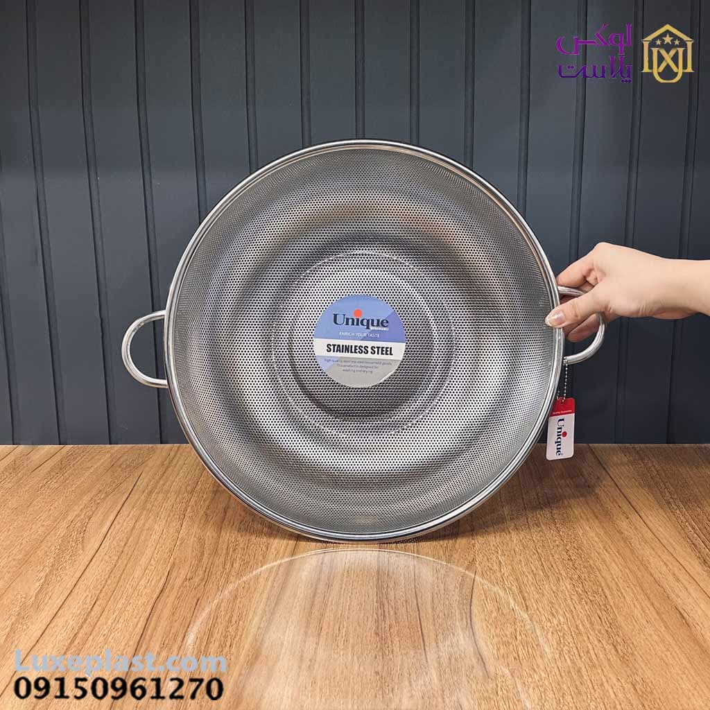 ست آبکش استیل 10پارچه یونیک 4089 — تصویر ۳